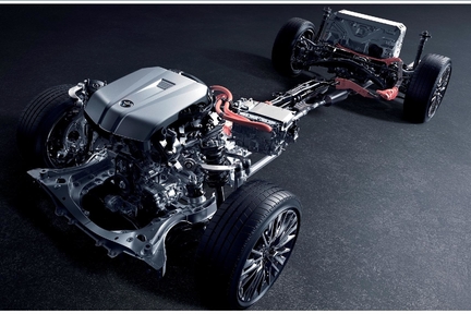 3.5L V6 ENGINE 8GR-FXS × MULTI STAGE HYBRID SYSTEM イメージ