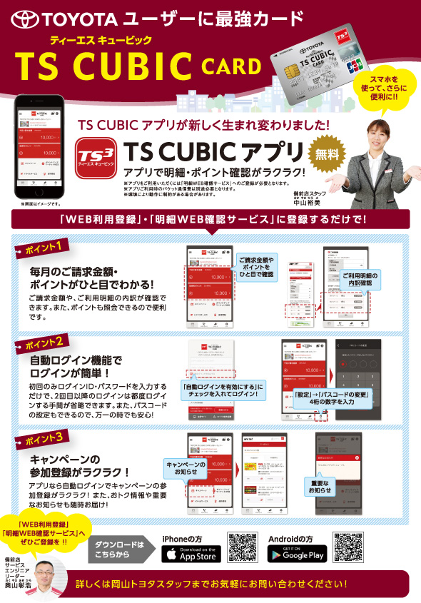 TS CUBIC CARD